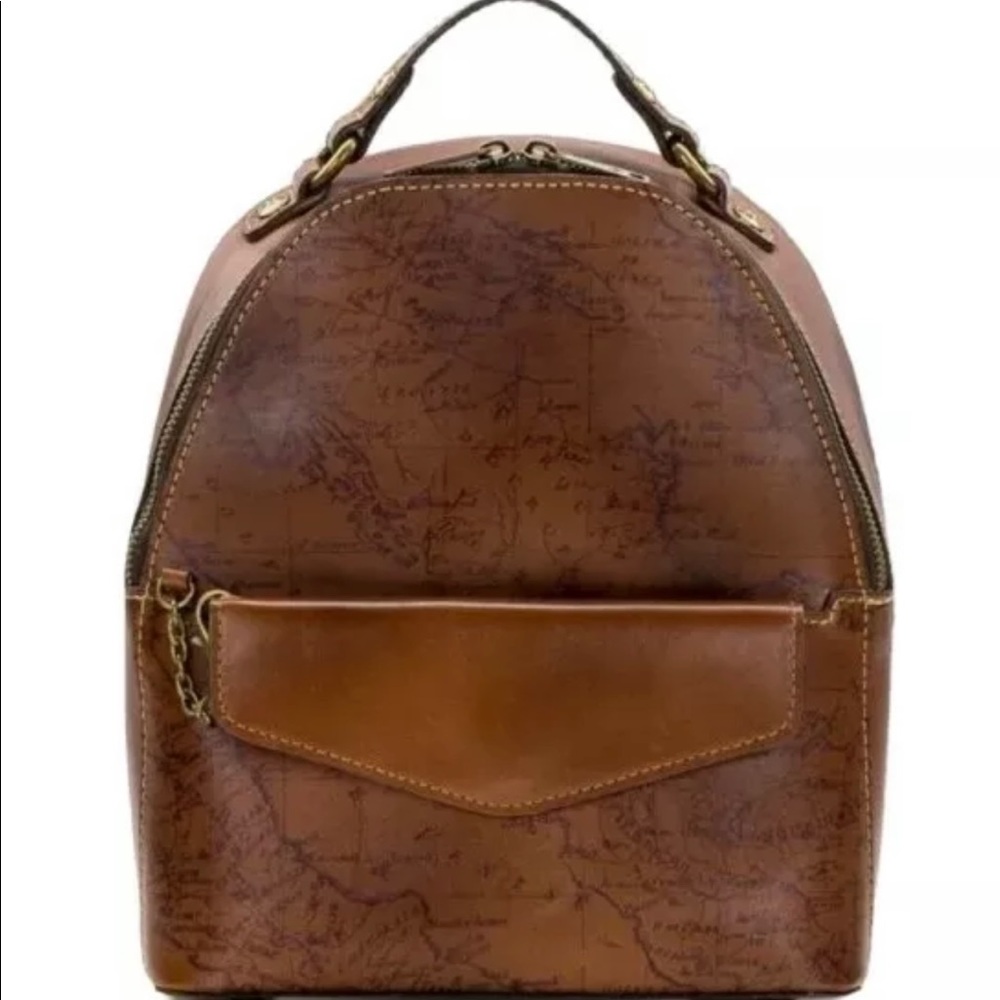 Patricia Nash Map Backpack Purse